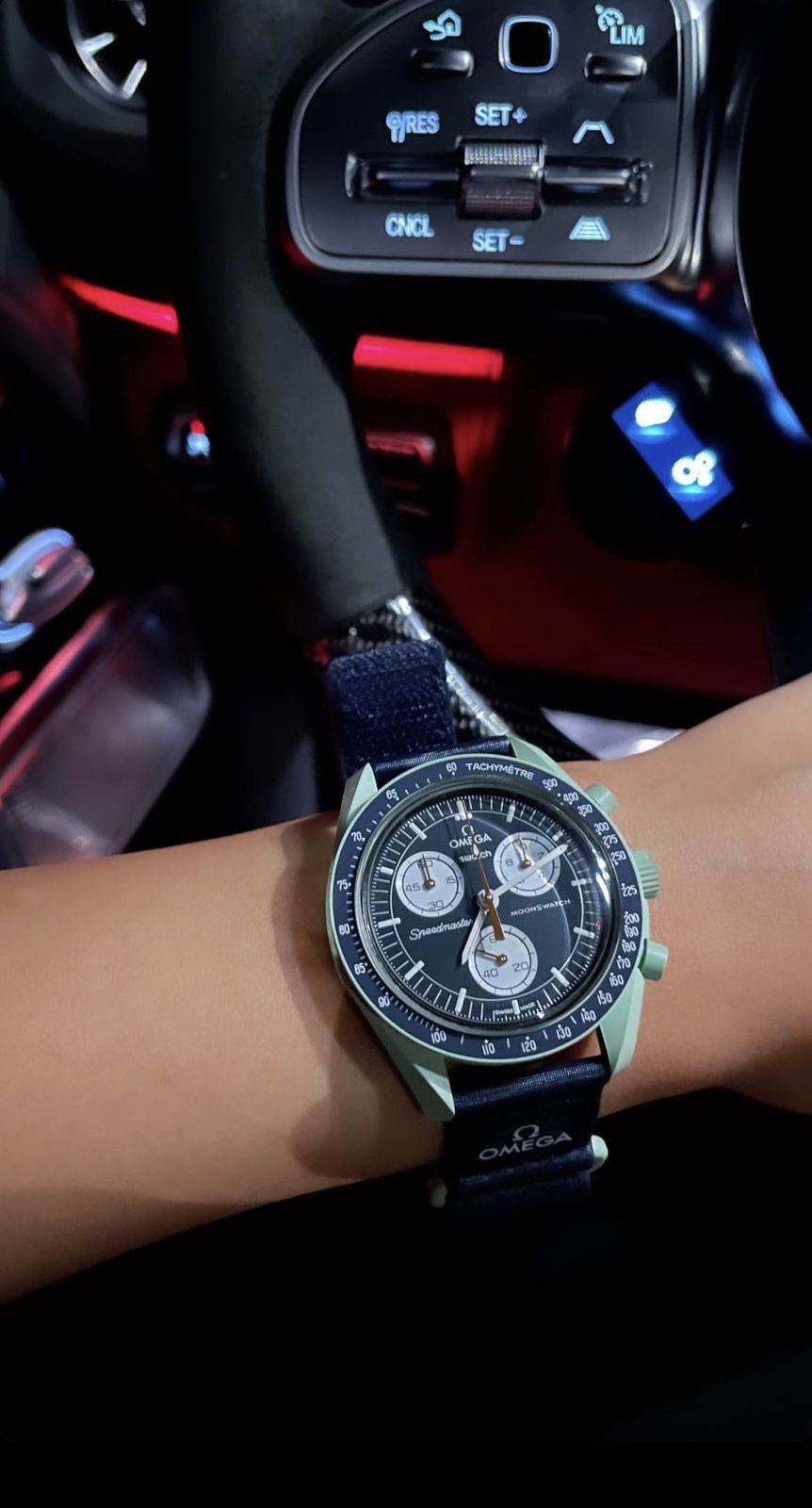 Omega x Swatch Moonswatch Speedmaster Mission on Earth